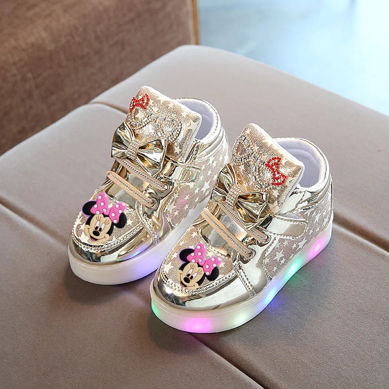 Zapatillas con luces Minnie