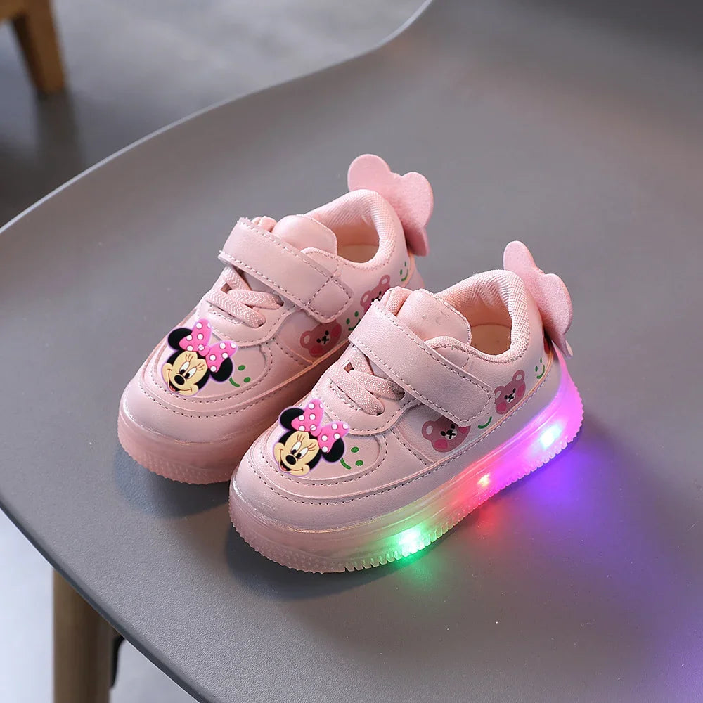 Zapatillas con luces Minnie