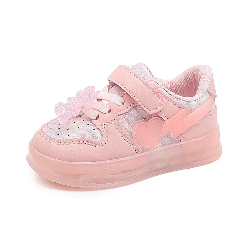 Zapatillas Osito Brillante con Luces LED