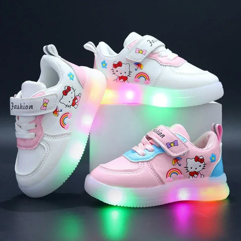 Zapatillas Hello Kitty con luces