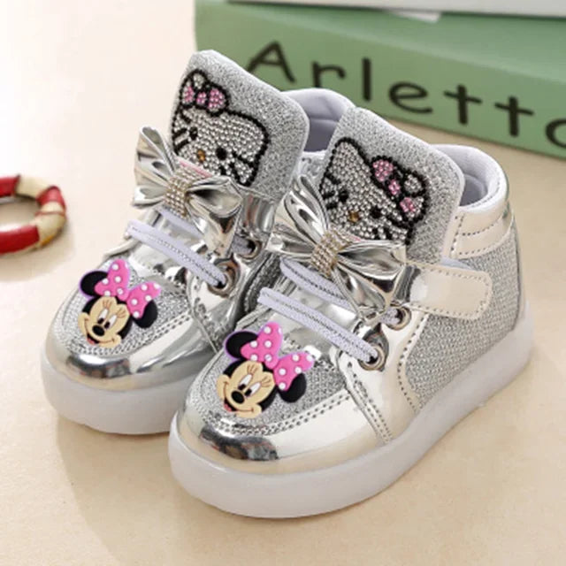 Zapatillas con luces Minnie