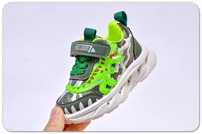 Zapatillas con luces Dinosaurio