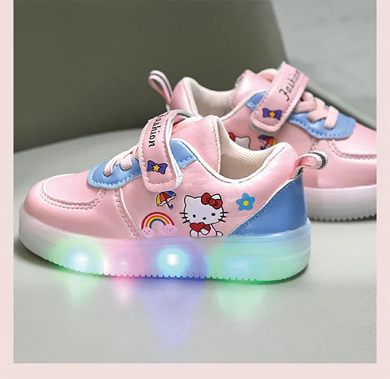 Zapatillas Hello Kitty con luces