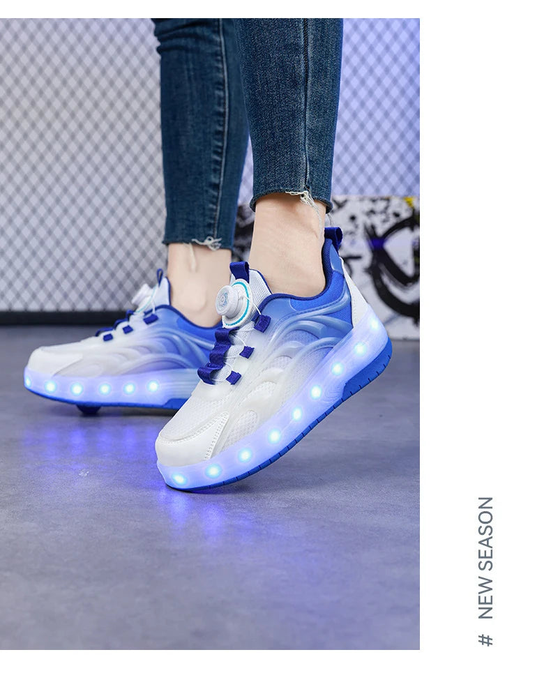 Zapatos de patín con luz