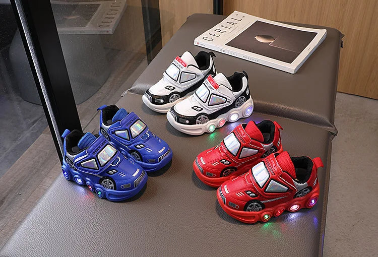 Zapatillas Coches con luces