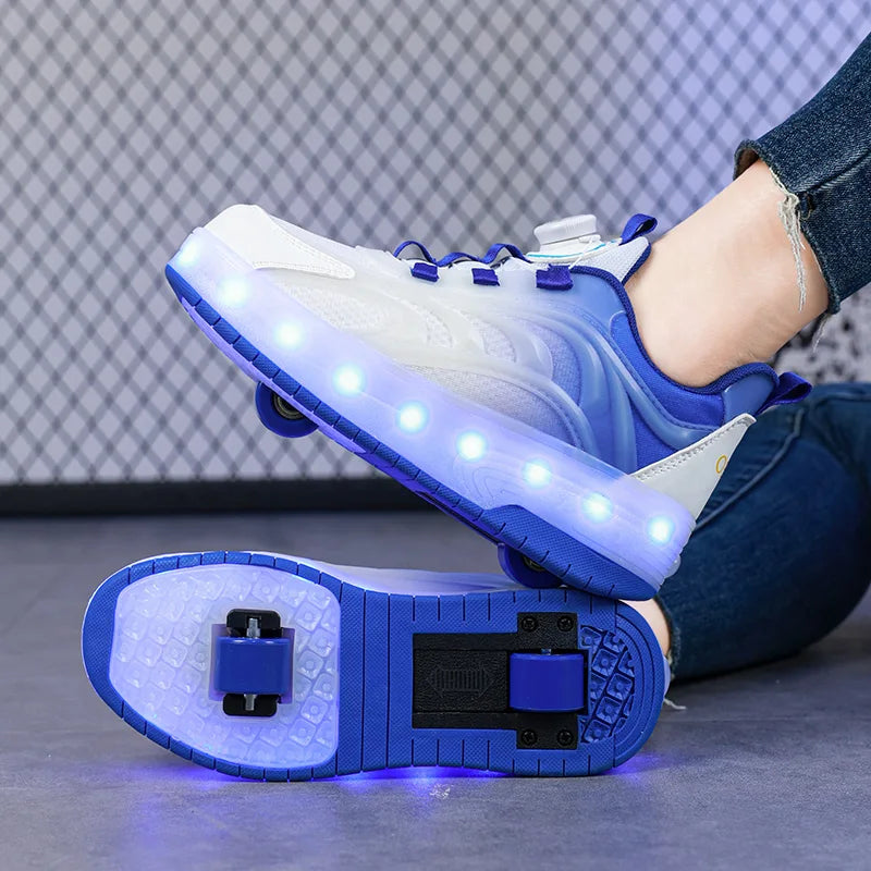 Zapatos de patín con luz