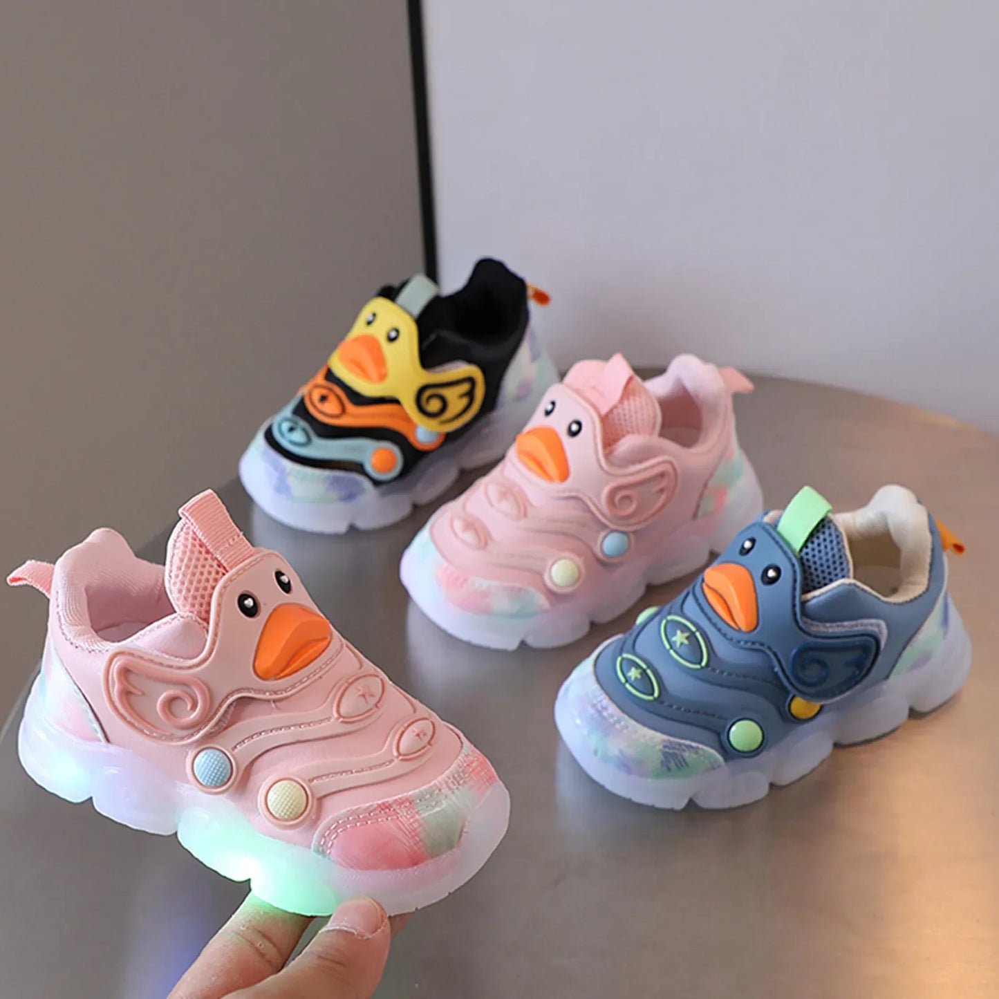 Zapatilla Patitos con luz LED