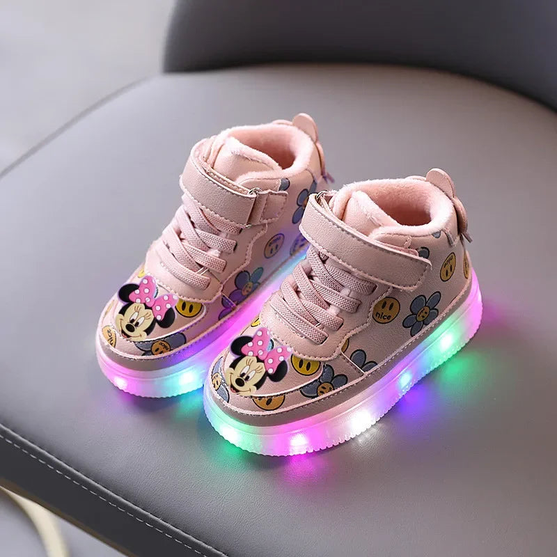 Zapatillas con luces Minnie