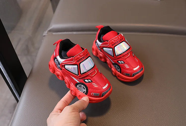 Zapatillas Coches con luces