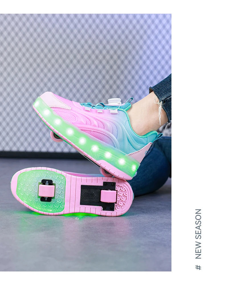 Zapatos de patín con luz