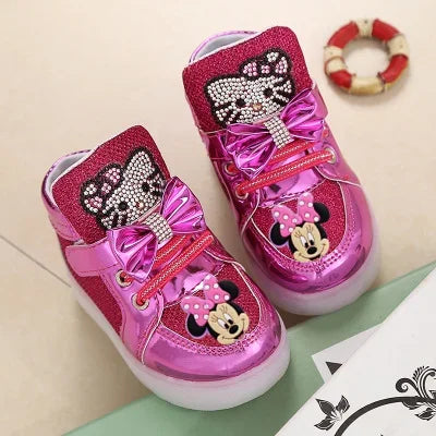 Zapatillas con luces Minnie