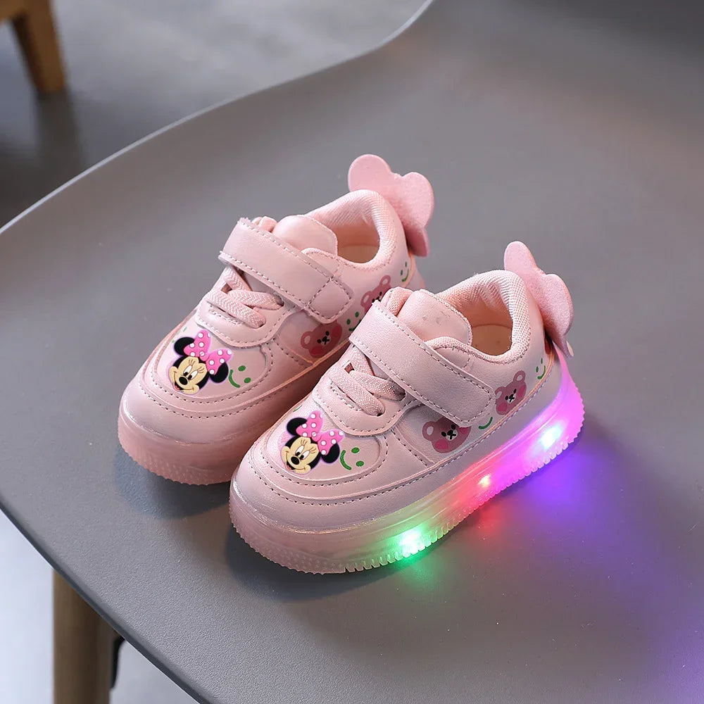 Zapatillas con luces Minnie