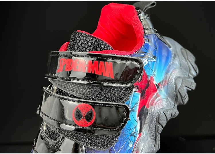 Zapatillas Spiderman con luces LED