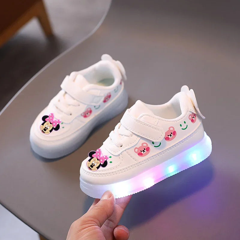 Zapatillas con luces Minnie