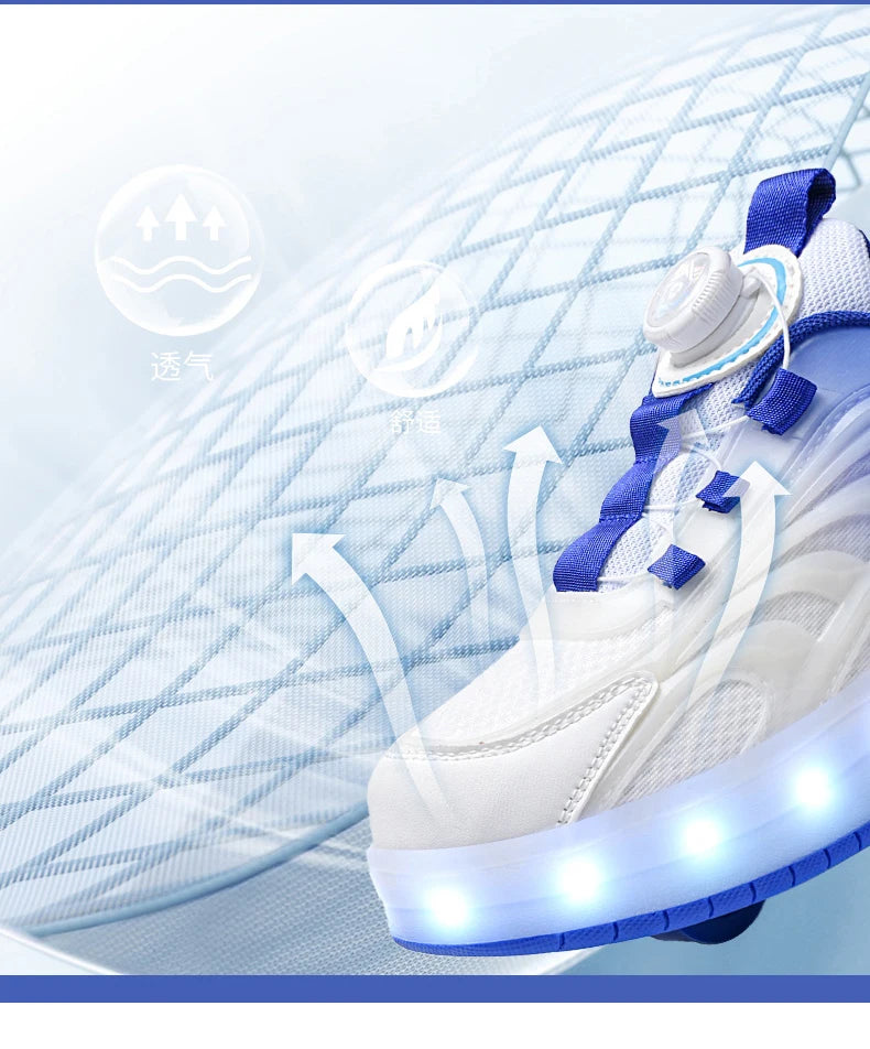 Zapatos de patín con luz