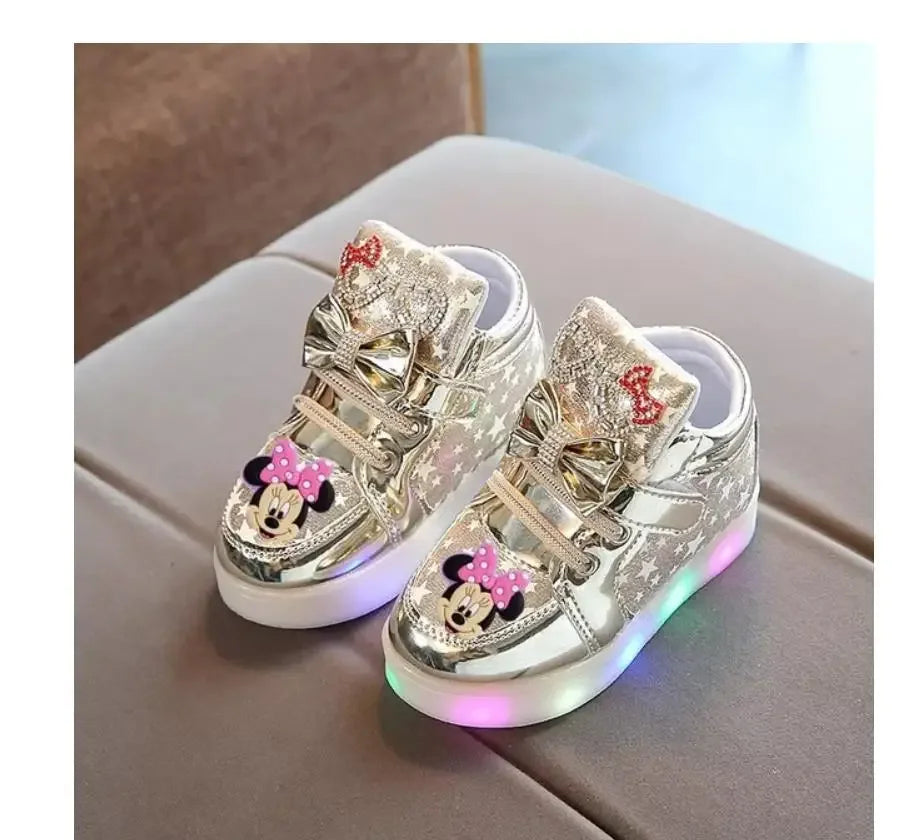 Zapatillas con luces Minnie