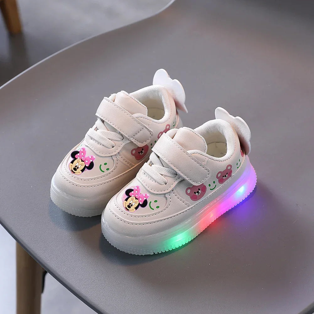 Zapatillas con luces Minnie