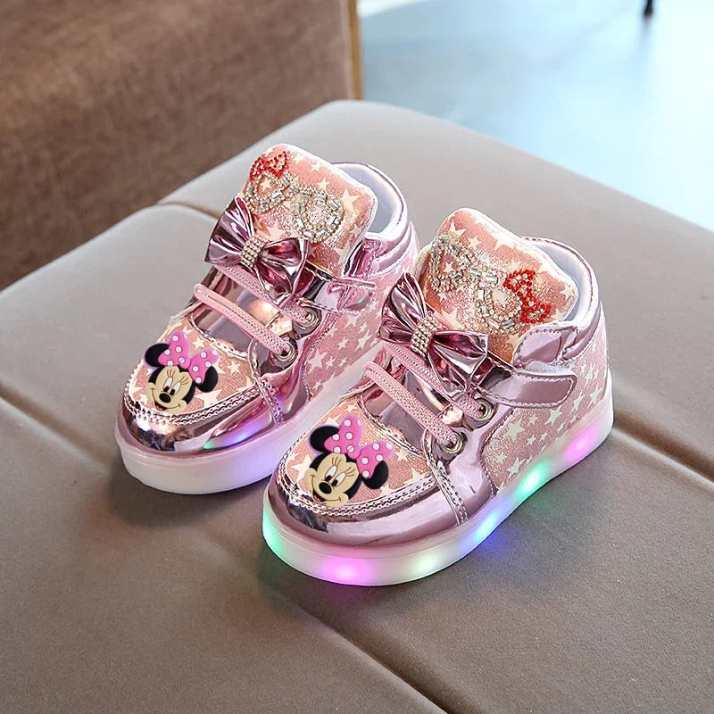 Zapatillas con luces Minnie
