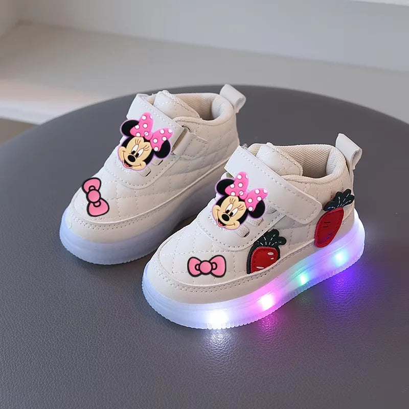 Zapatillas con luces Minnie