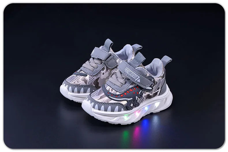 Zapatillas con luces Dinosaurio