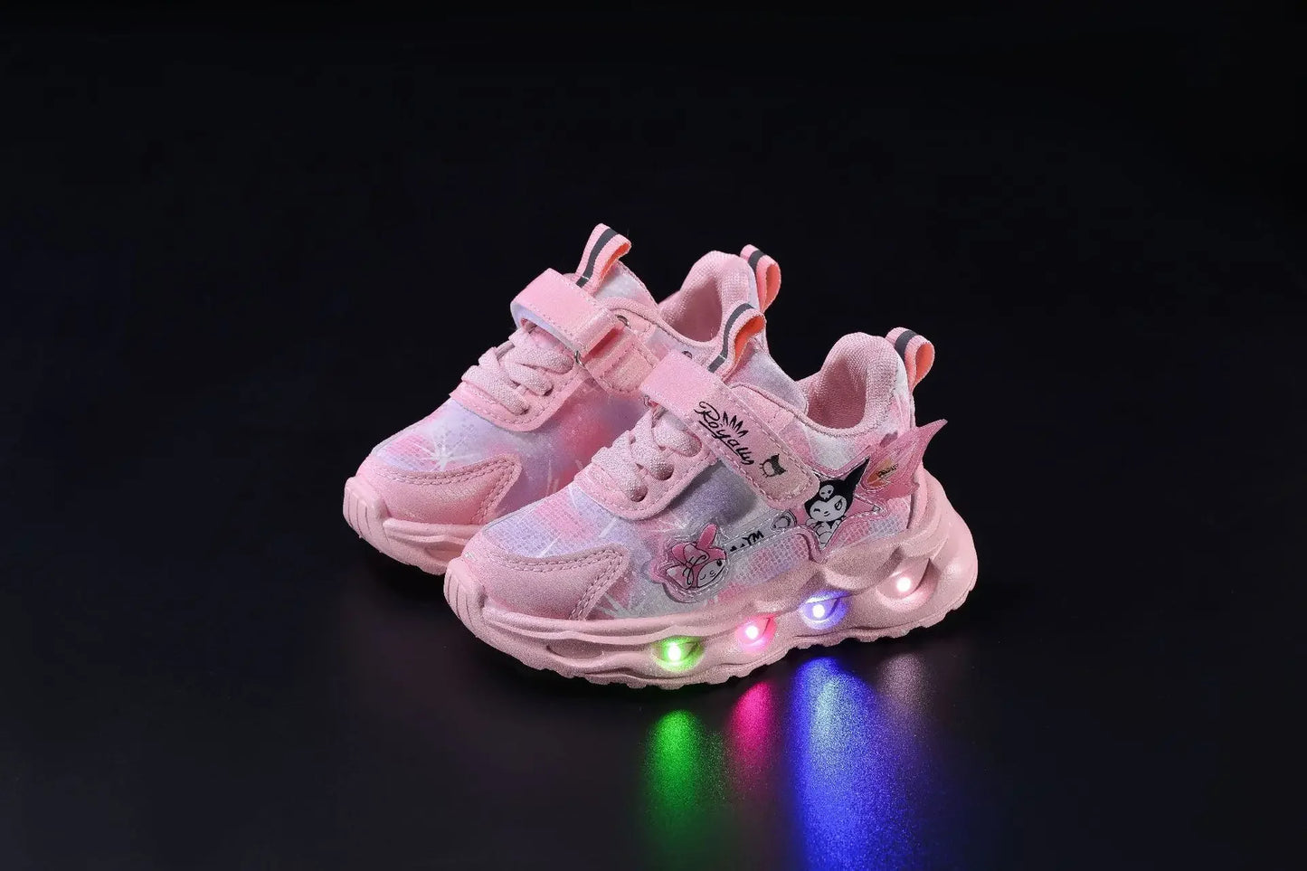 Zapatillas Kuromi con luz LED