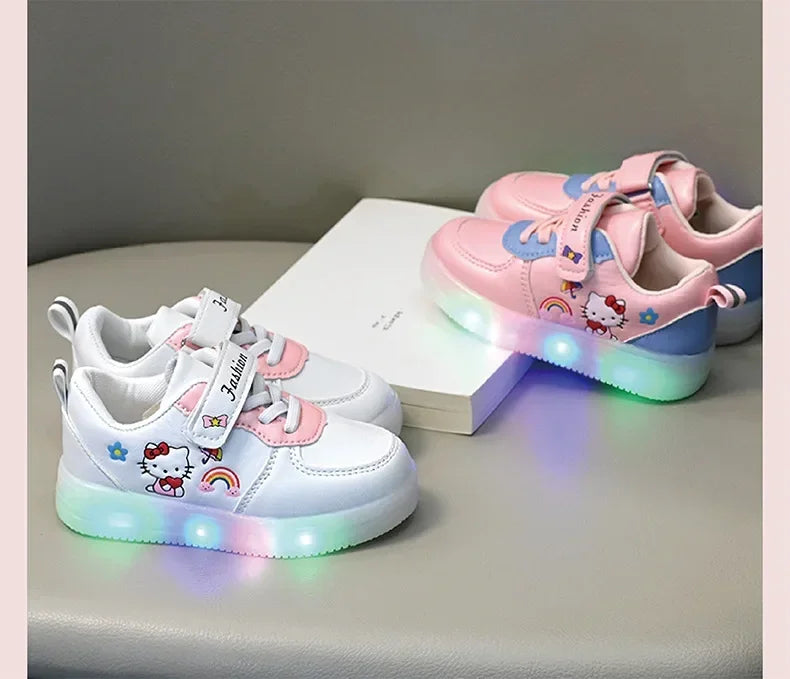Zapatillas Hello Kitty con luces