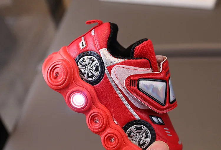 Zapatillas Coches con luces