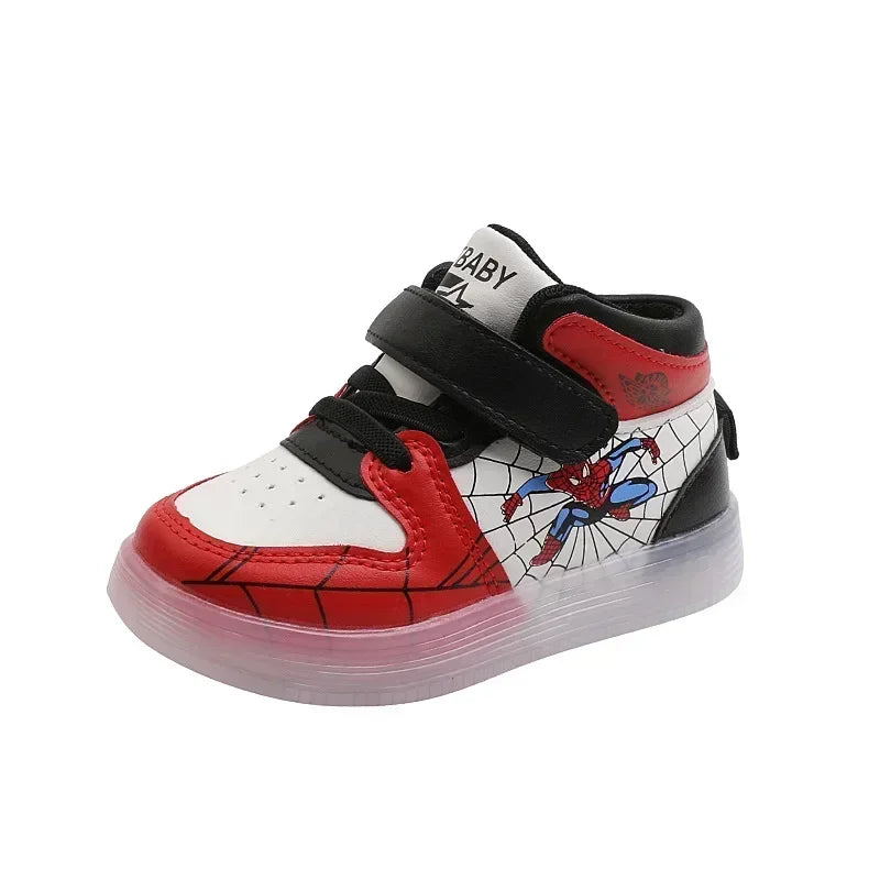 Zapatillas con luces Spiderman