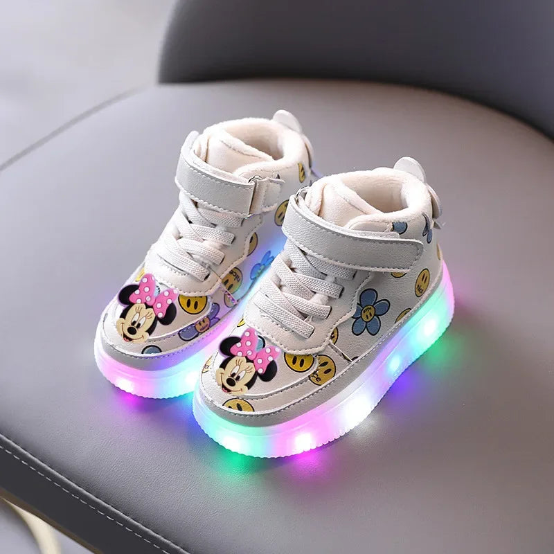 Zapatillas con luces Minnie