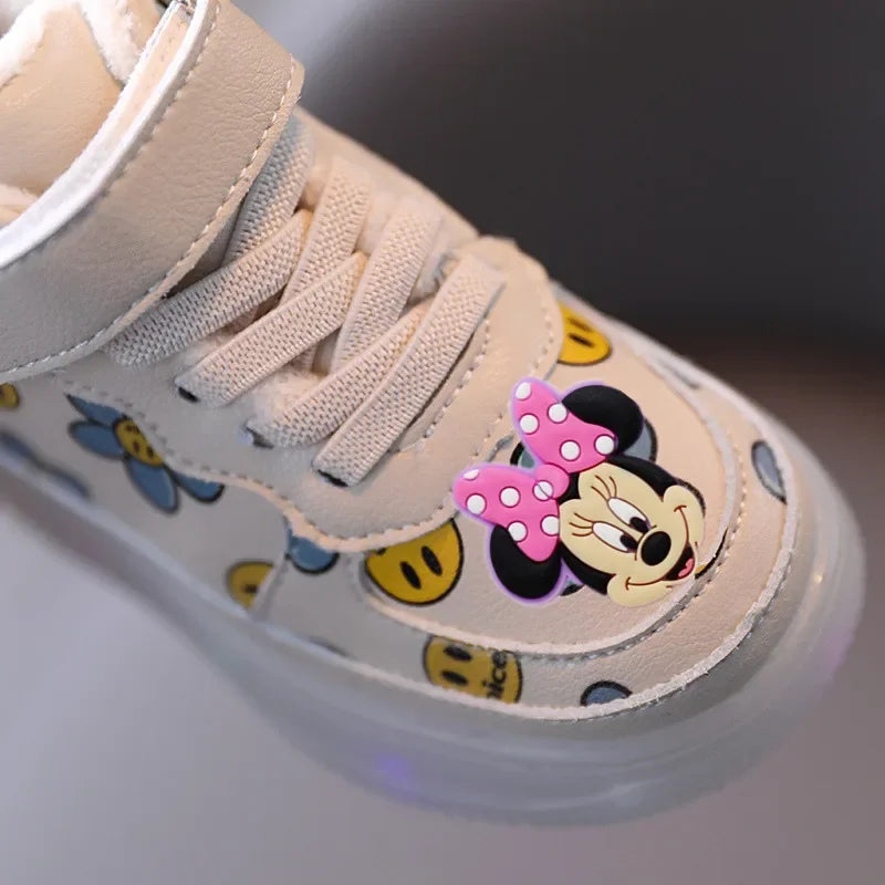 Zapatillas con luces Minnie