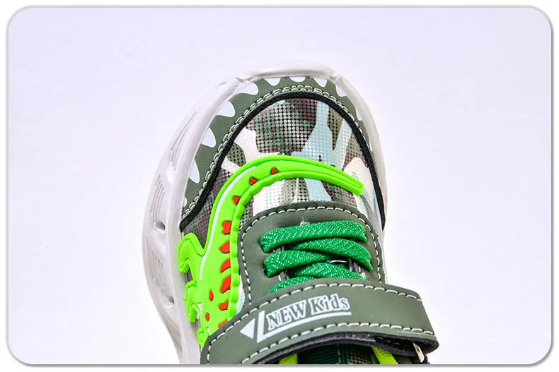 Zapatillas con luces Dinosaurio