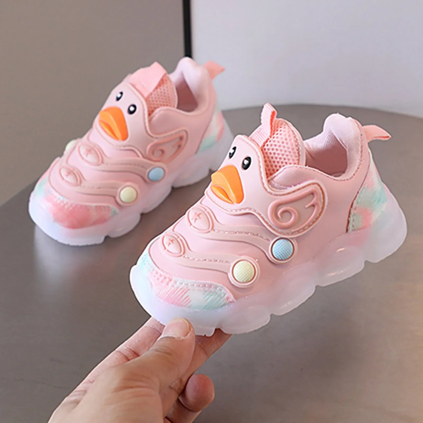 Zapatilla Patitos con luz LED