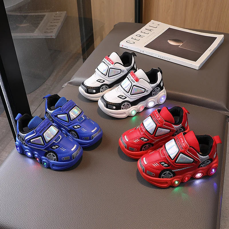 Zapatillas Coches con luces