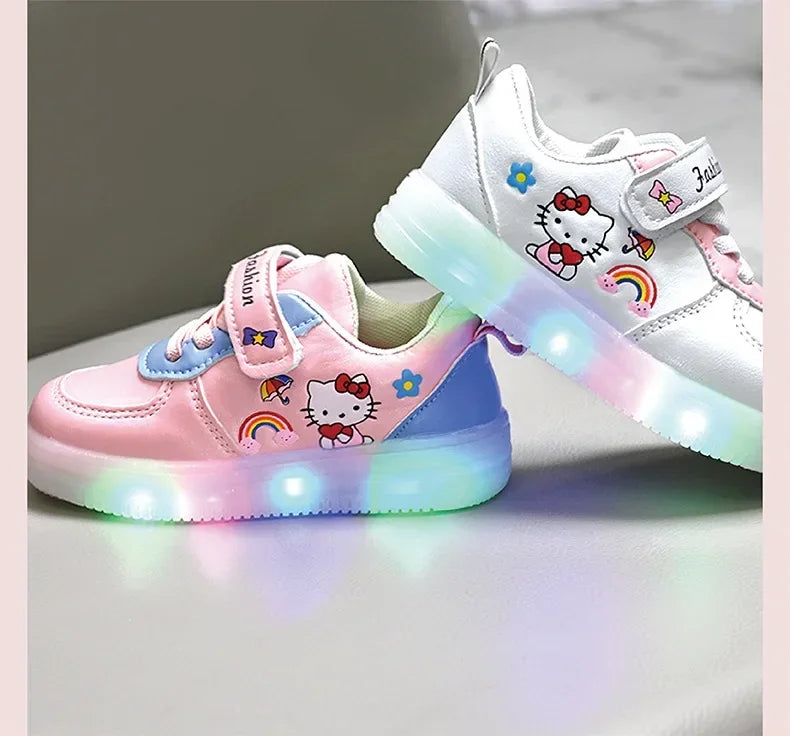 Zapatillas Hello Kitty con luces