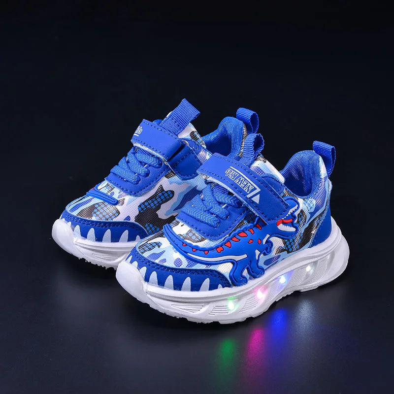 Zapatillas con luces Dinosaurio