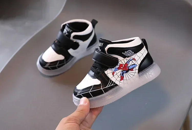 Zapatillas con luces Spiderman