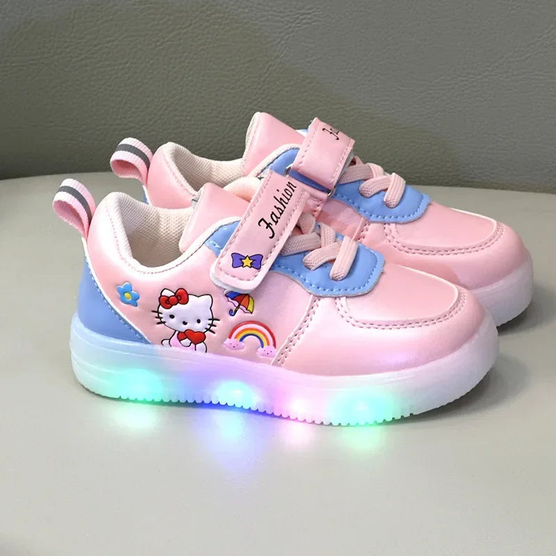 Zapatillas Hello Kitty con luces