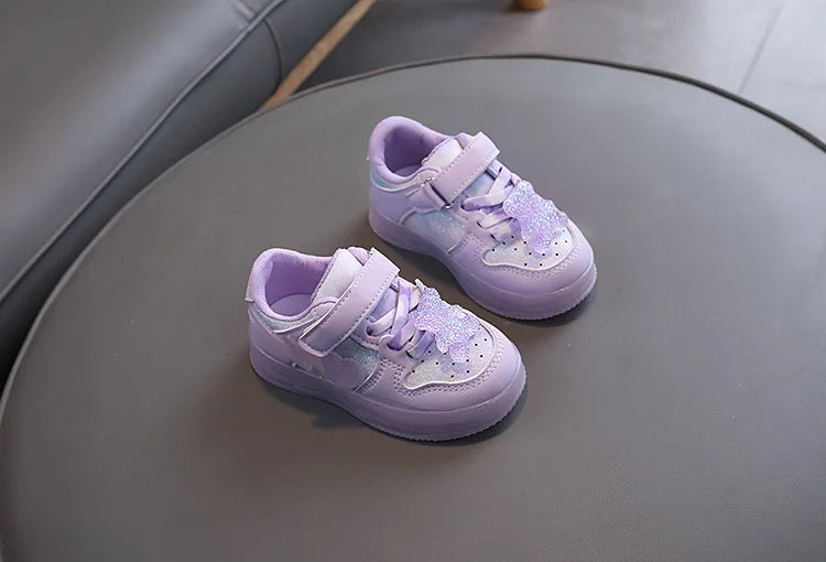 Zapatillas Osito Brillante con Luces LED
