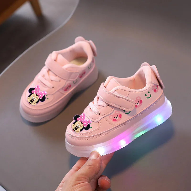 Zapatillas con luces Minnie