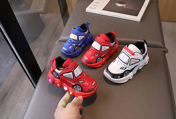 Zapatillas Coches con luces