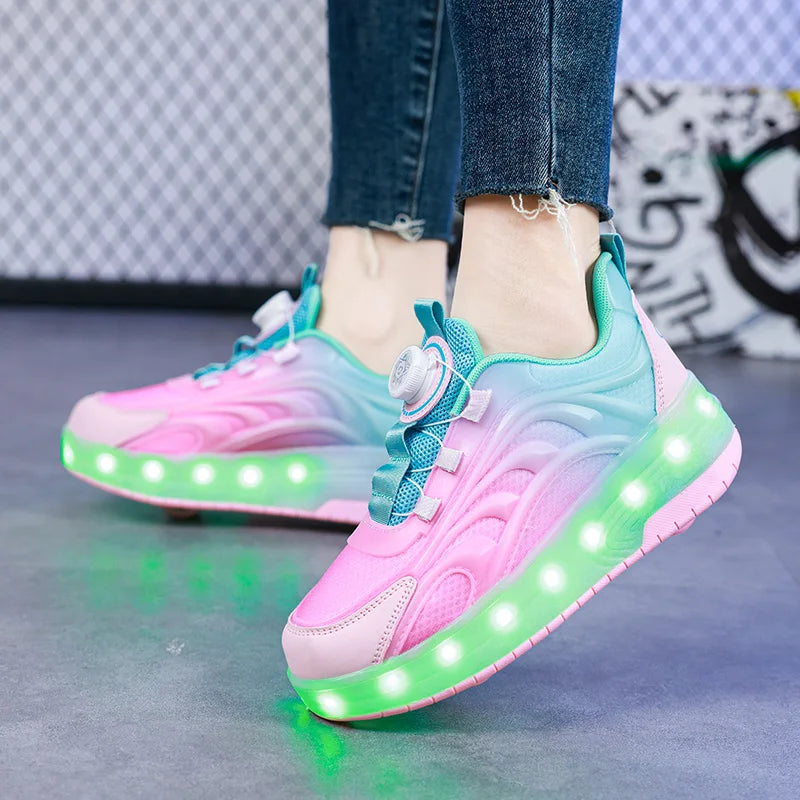 Zapatos de patín con luz