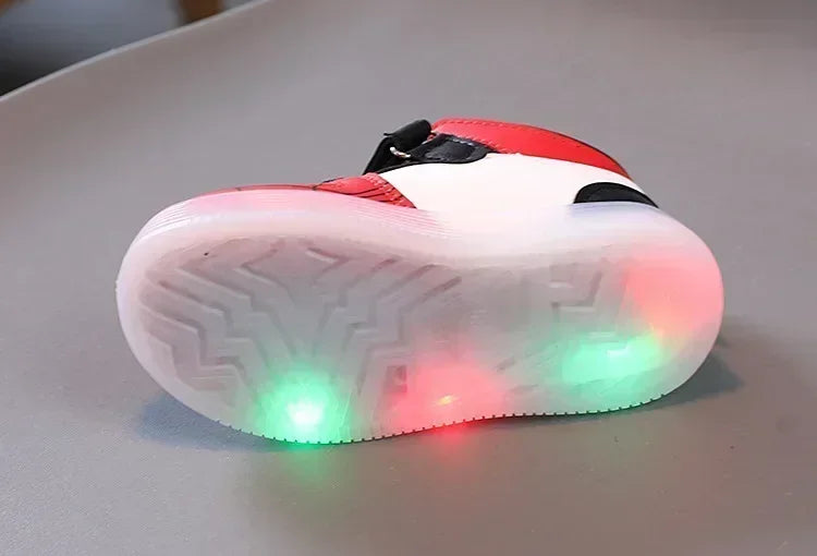 Zapatillas con luces Spiderman