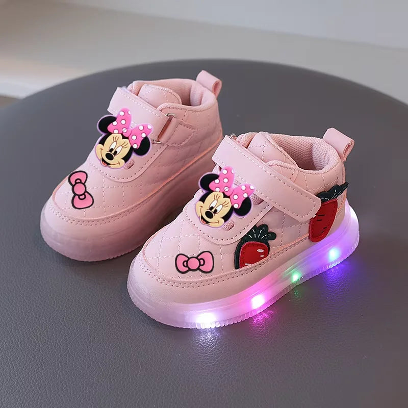 Zapatillas con luces Minnie