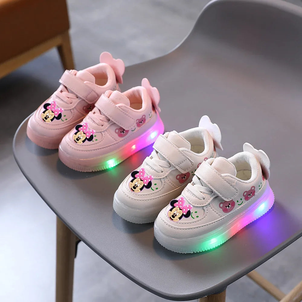 Zapatillas con luces Minnie