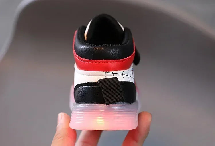 Zapatillas con luces Spiderman