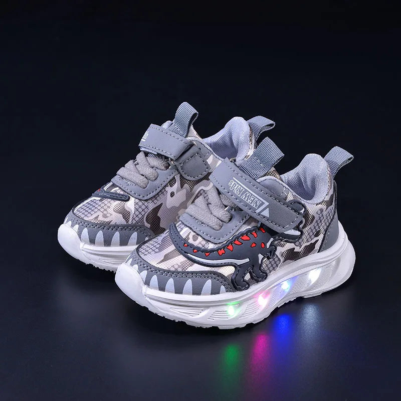 Zapatillas con luces Dinosaurio