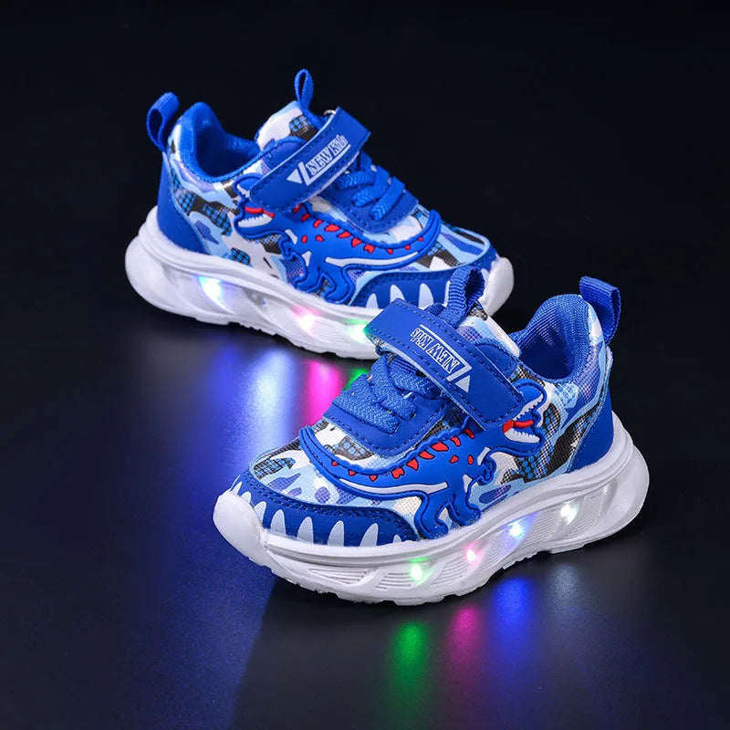 Zapatillas con luces Dinosaurio
