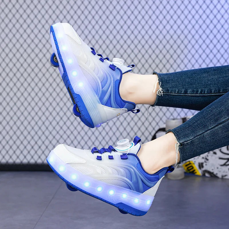 Zapatos de patín con luz