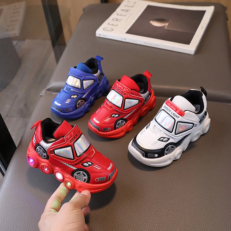 Zapatillas Coches con luces