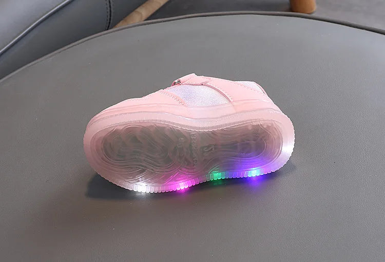 Zapatillas Osito Brillante con Luces LED